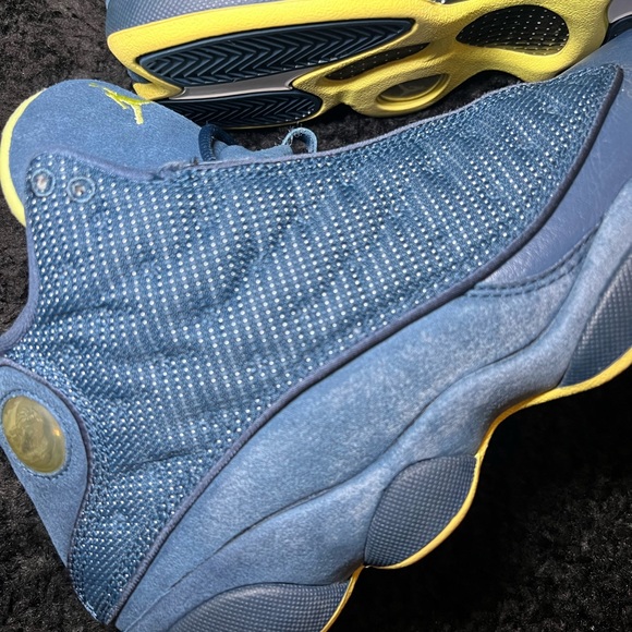 2013 Air Jordan 13 Retro ‘Squadron Blue’ Men’s Size 8 - Picture 5 of 12